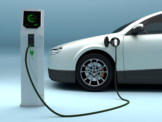 Punto de carga para coches eléctricos